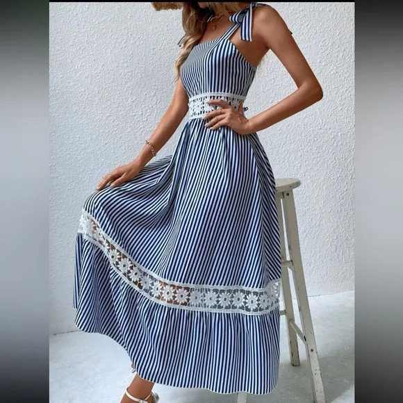 chinese dress ladies Shirred Cami Maxi Dress in Black  Threads